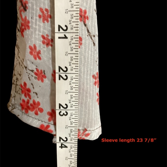 Ovi - Cherry Blossom Bell Sleeve Pullover Dress/Tunic - Picture 11 of 15